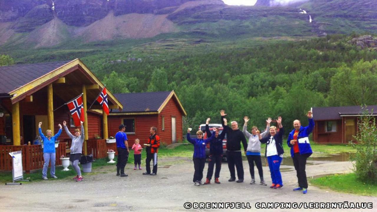 Brennfjell Camping Hotel Skibotn Kültér fotó